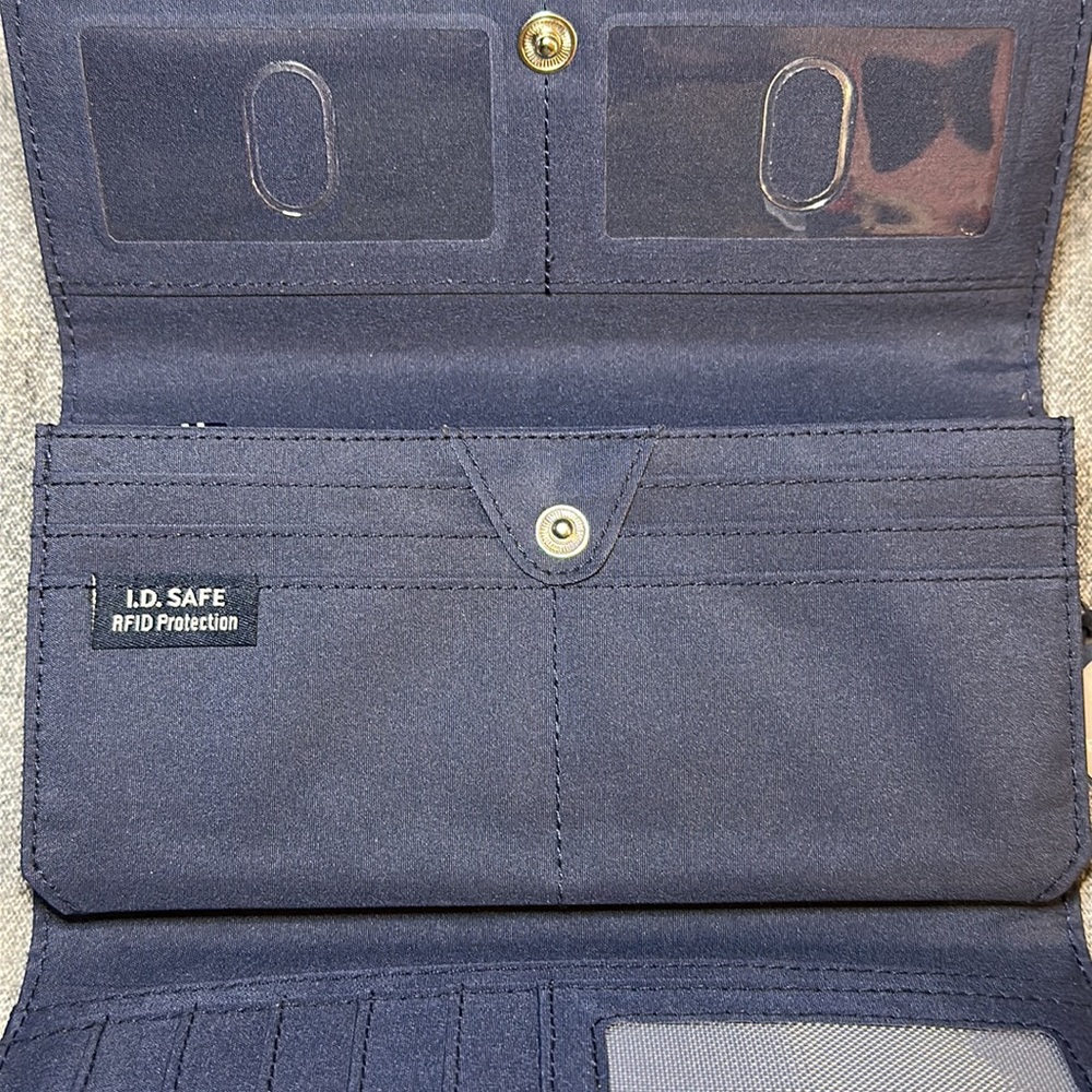Nautica Money Manager RFID Women’s Wallet Clutch Organizer - Picture 4 of 11